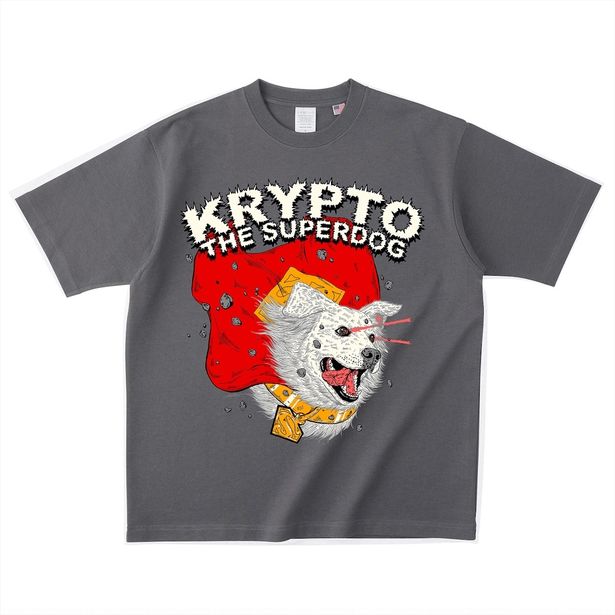 HIROTTONによる描き下ろしアートを使用したTシャツ。HIROTTON “KRYPTO” T-SHIRT 9,900円(税込)