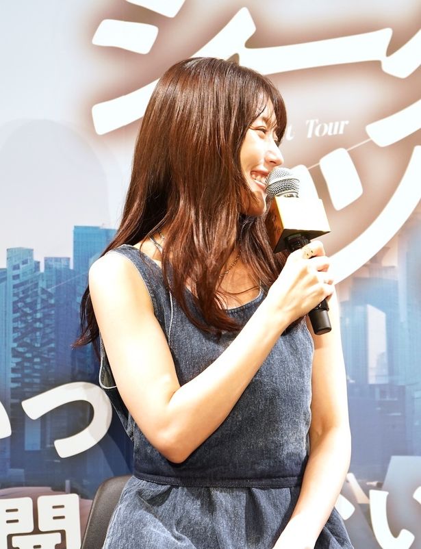 天野監督からの「頑固とは違っていて」とのコメントに「よかった」とホッとした表情を見せる有村