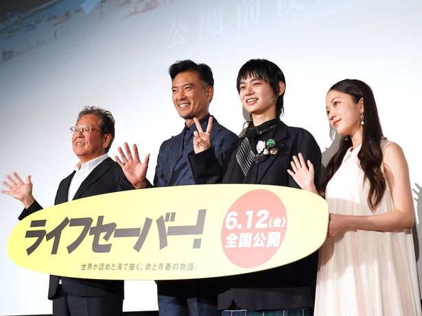 観客の撮影タイムもあった