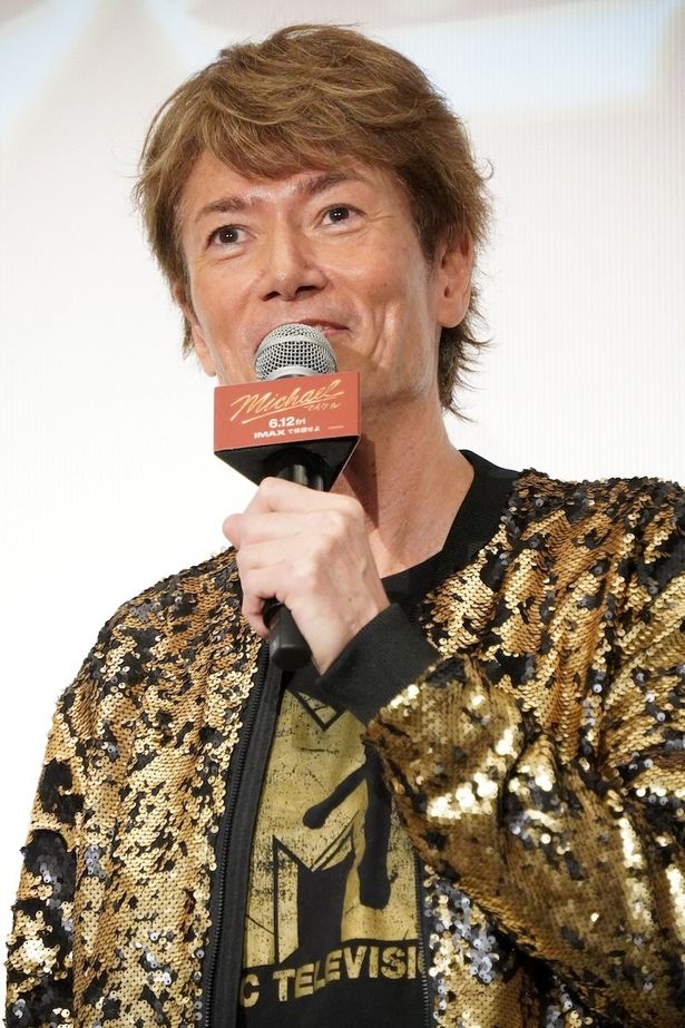 「全部、鳥肌もの」と熱っぽく語ったマイケル富岡