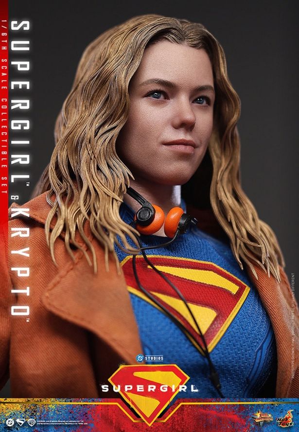 劇中の姿そっくりのクオリティ(「【ムービー・マスターピース】『スーパーガール』1/6スケールフィギュア スーパーガール＆クリプト」)