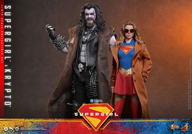 『スーパーガール』から個性豊かなキャラクターがそろって登場！(「【ムービー・マスターピース】『スーパーガール』1/6スケールフィギュア スーパーガール＆クリプト」)