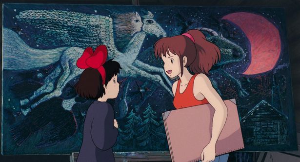 画家になるため森のなかで絵を描く少女ウルスラ