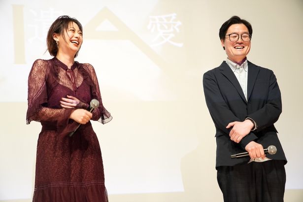 『遺愛』初日舞台挨拶の様子