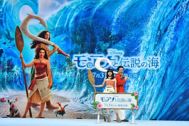 モアナ役のTSUZUMIとマウイ役の尾上松也の掛け合いも楽しみ