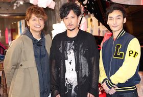 稲垣吾郎、草なぎ剛、香取慎吾がポップアップショップに来店！