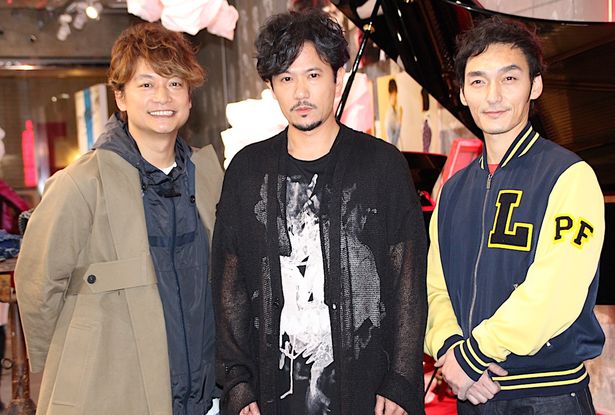 稲垣吾郎、草なぎ剛、香取慎吾がポップアップショップに来店！