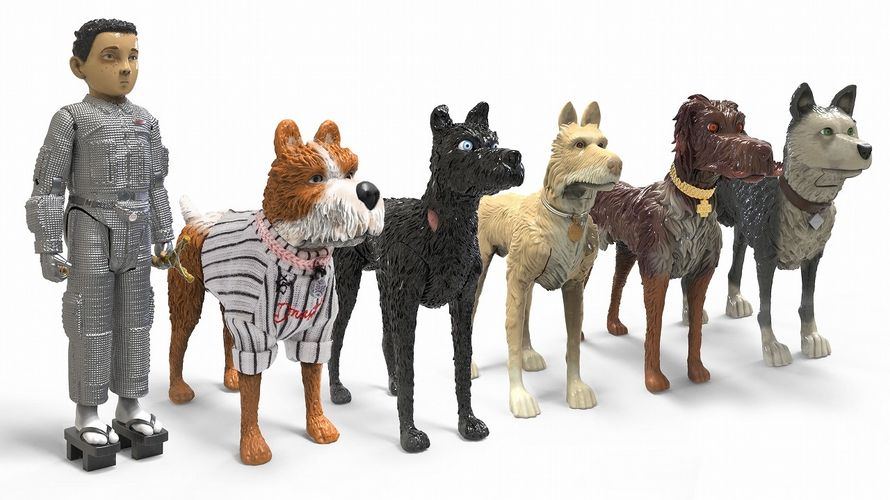 ウェス・アンダーソン監督公認！『犬ヶ島』のキュートな犬たちがフィギュアになって登場