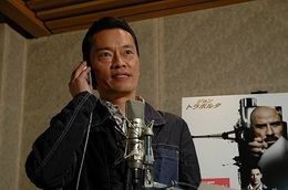 初の公開収録取材でノリノリだった遠藤憲一