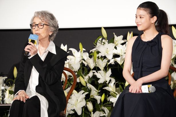 『あの星が降る丘で、君とまた出会いたい。』完成披露試写会の様子