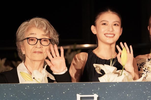 『あの星が降る丘で、君とまた出会いたい。』完成披露試写会の様子