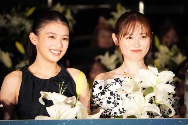 『あの星が降る丘で、君とまた出会いたい。』完成披露試写会の様子