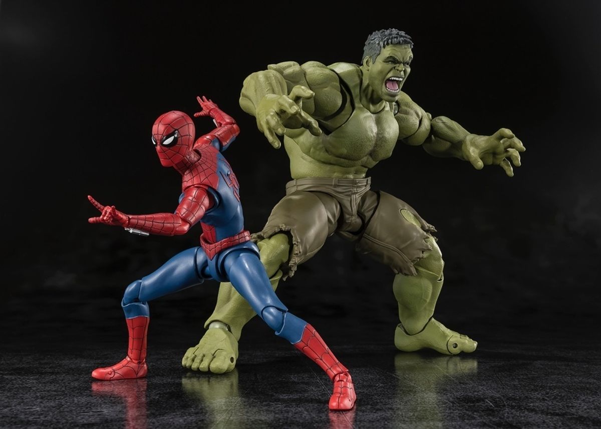 C*h様 スパイダーマン：ブランド・ニュー・デイ スパイダーマン・ハルク ジオラ スパイダーマンとハルクがフィギュアで激突!?MCU最新作