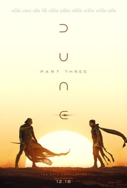 『デューン 砂の惑星PART3』ポスタービジュアル