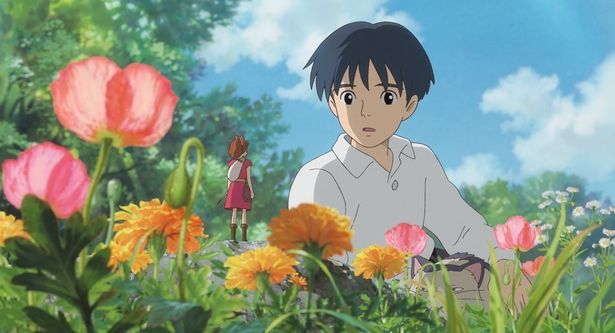 アリエッティと人間の少年、翔との出会いが描かれる
