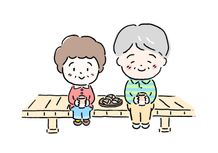 矢部太郎による映画『ぼけ日和』描き下ろしイラスト