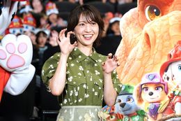 『パウ・パトロール ザ・ダイノ・ムービー』(7月24日公開)でジャングルのエキスパート、ハーパーの声を担当した大島優子