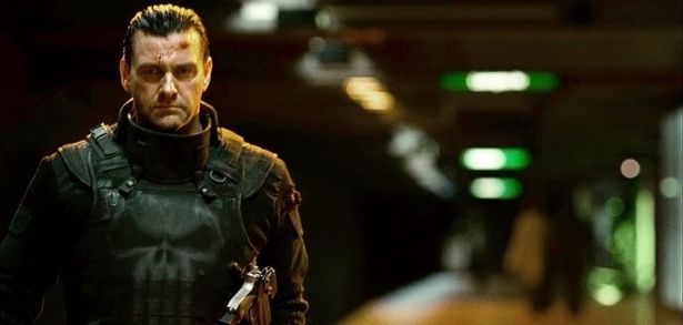 レイ・スティーヴンソンの強面とキャラがマッチしている(『パニッシャー：ウォー・ゾーン』)