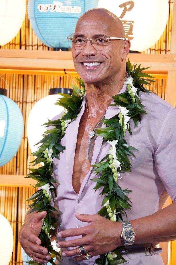 ドウェイン・ジョンソンの登場に、割れんばかりの歓声が沸き起こった