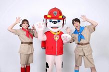 あづきおねえさん＆まことおにいさんがマーシャルとともに「パウパトクイズ」を出題