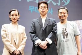 穂志もえかも駆けつけた！パク・ジョンミン＆ヨン・サンホ監督、サプライズに「圧倒されっぱなし」