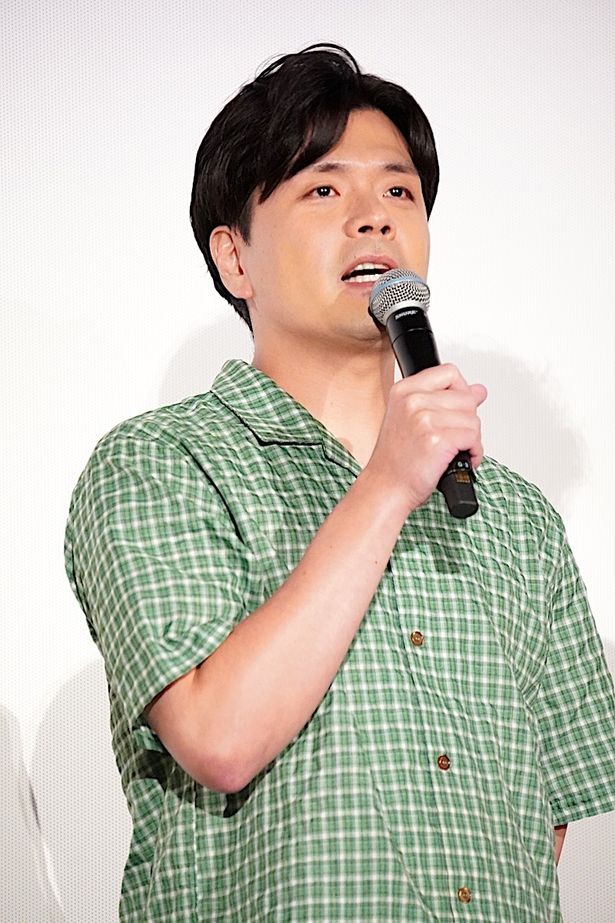 野原一家の行く手を阻み、野球勝負を仕掛けてくる江戸前スッシーズの妖怪イカを演じたマユリカ阪本