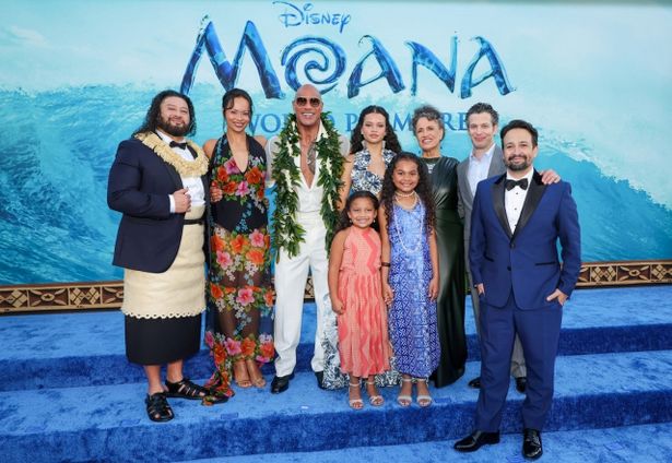 【写真を見る】キャサリン・ランガイア、ドウェイン・ジョンソンら豪華キャスト、スタッフ登壇の『モアナと伝説の海』ワールドプレミア