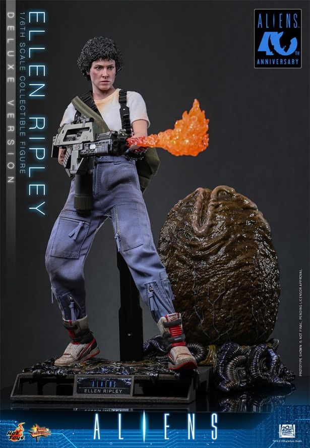 充実の付属品で映画のワンシーンを再現 (「【ムービー・マスターピース】『エイリアン2』1/6スケールフィギュア エレン・リプリー(2.0／デラックス版)」)