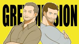 漫画家、竹内絢香による『グレイ・ミッション』シド＆ブロンコの描き下ろし“バディ”イラスト！