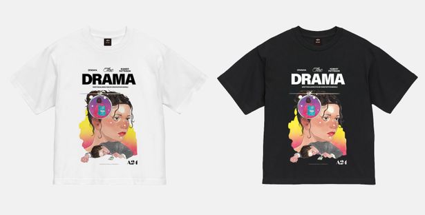 『ドラマなふたり』我喜屋位瑳務がオルタナティブポスターを描き下ろし！A24公認・日本オリジナルTシャツが「A24 STORE」で限定受注販売(画像1/6)