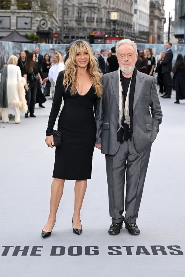 リドリー・スコット監督と妻のジャンニア・ファシオ