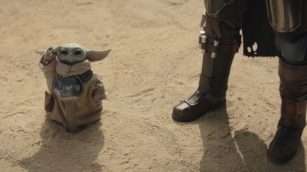 『スター・ウォーズ／マンダロリアン・アンド・グローグー』場面写真