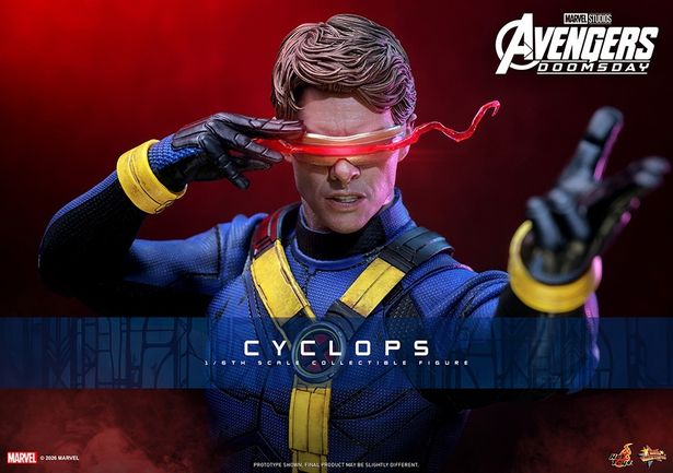 活躍が楽しみなサイクロップス(「【ムービー・マスターピース】『アベンジャーズ／ドゥームズデイ』1/6スケールフィギュア サイクロップス」)