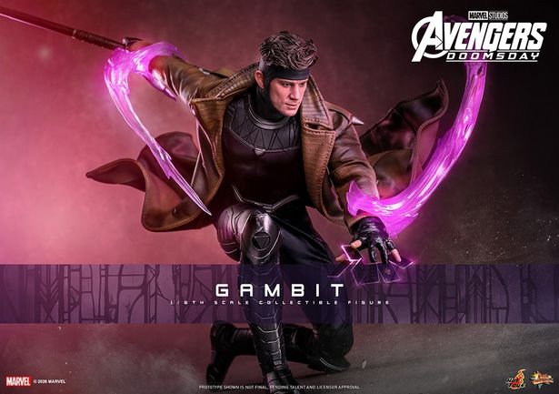 ガンビットも活躍が楽しみなキャラクター(「【ムービー・マスターピース】『アベンジャーズ／ドゥームズデイ』1/6スケールフィギュア ガンビット」)