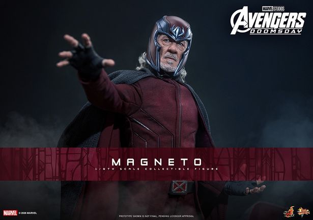 マグニートーのアイテムは貫禄ムンムン！(「【ムービー・マスターピース】『アベンジャーズ／ドゥームズデイ』1/6スケールフィギュア マグニートー」)