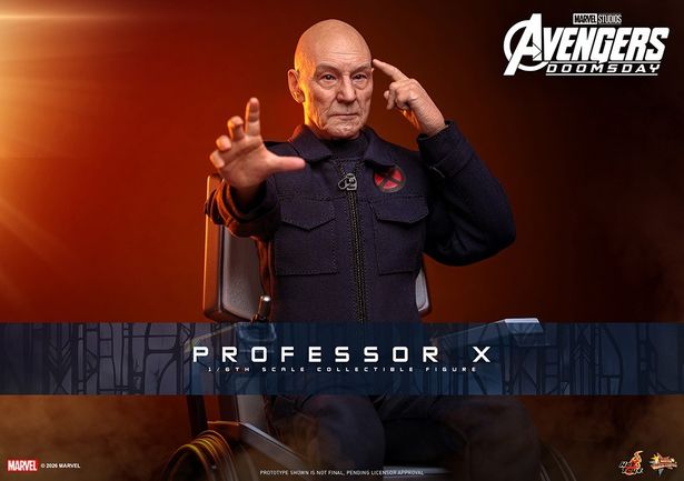 プロフェッサーXをフィギュア化！(「【ムービー・マスターピース】『アベンジャーズ／ドゥームズデイ』1/6スケールフィギュア プロフェッサーX」)