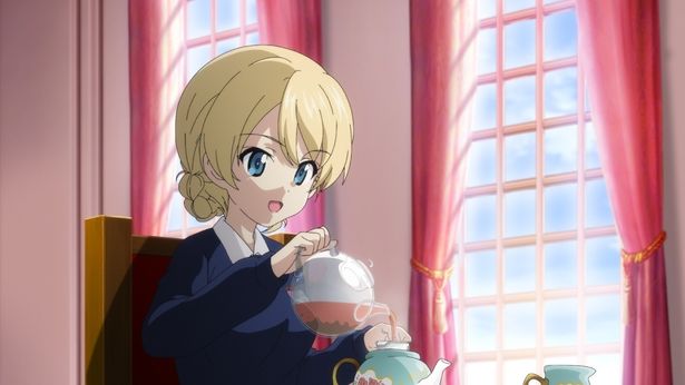 聖グロリアーナ女学院のメンバーたちの姿