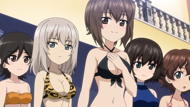 弐尉マルコによる公式スピンオフコミックをアニメ化した「ガールズ＆パンツァー もっとらぶらぶ作戦です！」