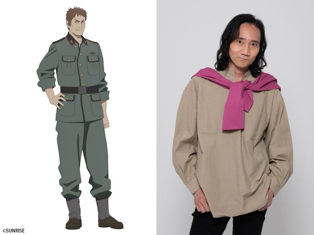 マキの直属の部下で、今回の作戦にも同伴するアリクス・バラック役の三木眞一郎