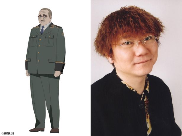 第601降下猟兵大隊大佐であるソルティグ・ヴァン・グンナル役の茶風林