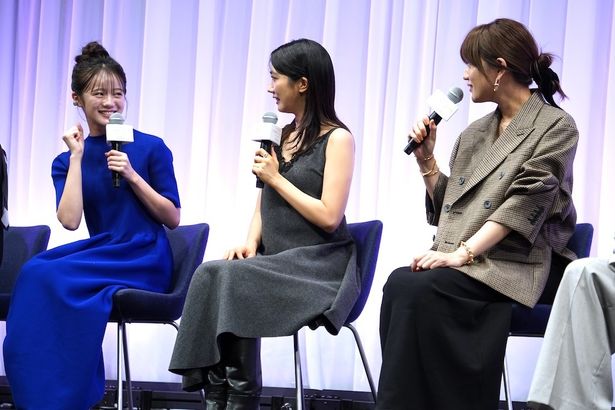 姉妹のシーンからの撮影だったため、スムーズに姉妹感を出せたとニッコリ