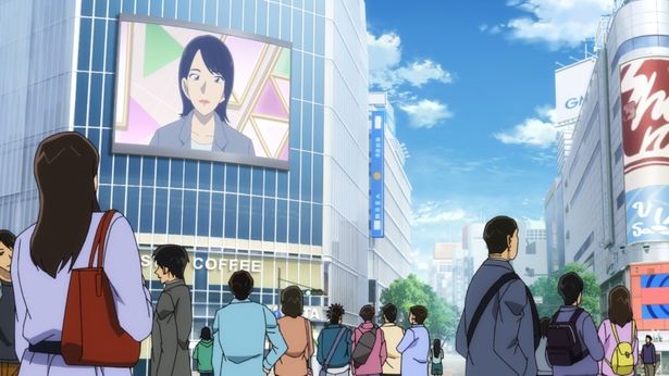 増田陽名演じるアナウンサー