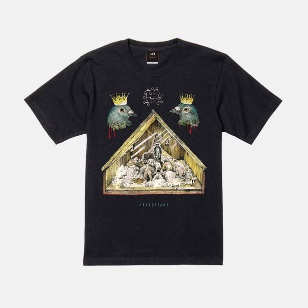 A24公認 ヒグチユウコ ホラーコレクション『ヘレディタリー／継承』オリジナルTシャツ(トライアングル)9,900円(税込)