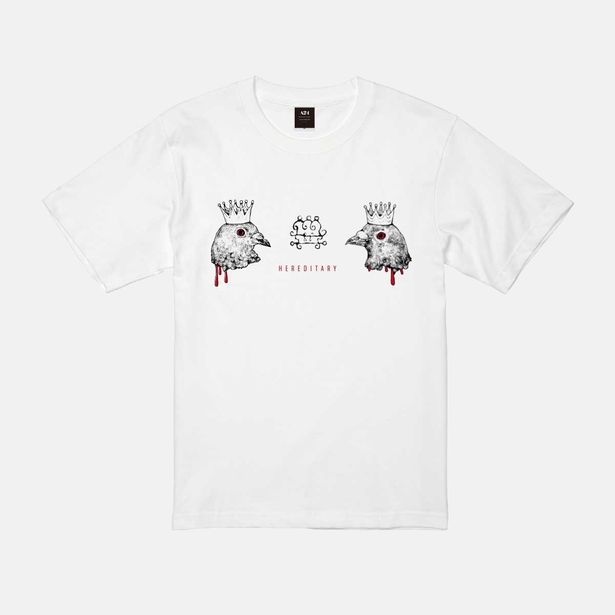 A24公認 ヒグチユウコ ホラーコレクション『ヘレディタリー／継承』オリジナルTシャツ(チャーリー)9,900円(税込)