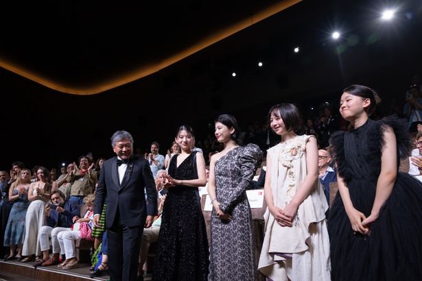 ヴェネチア国際映画祭での上映の模様