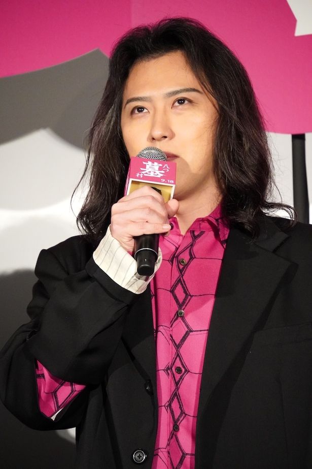 金田一耕助役を演じる尾上松也