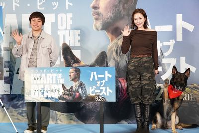 井上裕介＆村重杏奈が、愛犬家ならではの視点で映画『ハート・オブ・ビースト』の見どころを語った