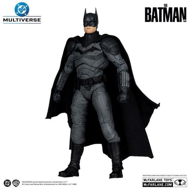 歴代「バットマン」映画のキャラクターをフィギュアでチェック！(「『DC』【DCマルチバース】7インチ・アクションフィギュア「デラックス・シアトリカル・エディション」バットマン［映画『THE BATMAN－ザ・バットマン－』］」)