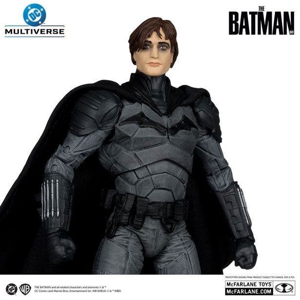 【写真を見る】“バットマンの日”にチェックしたいバットマンフィギュアが集結！(「『DC』【DCマルチバース】7インチ・アクションフィギュア「デラックス・シアトリカル・エディション」バットマン［映画『THE BATMAN－ザ・バットマン－』］」)