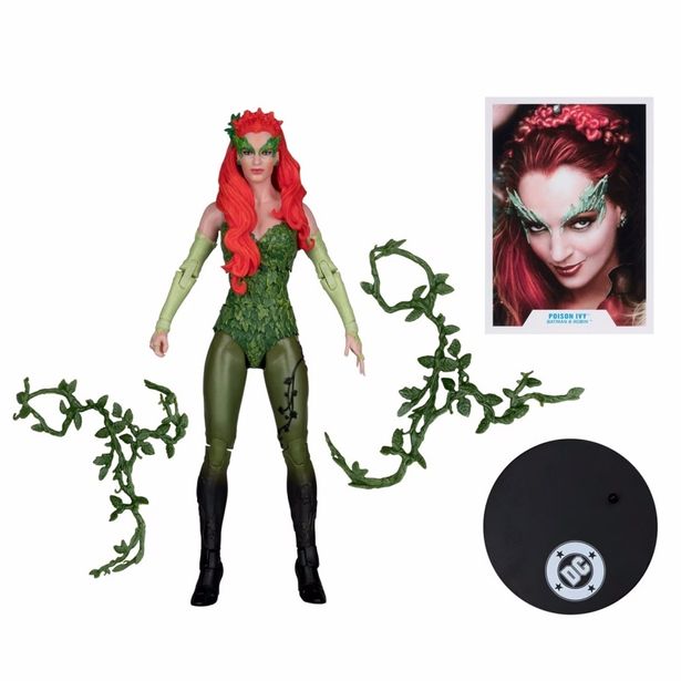 アクセサリーとして、蔓が付属する(「『DC』【DCマルチバース】7インチ・アクションフィギュア #339 ポイズン・アイビー［映画『バットマン&ロビン Mr.フリーズの逆襲』］」)
